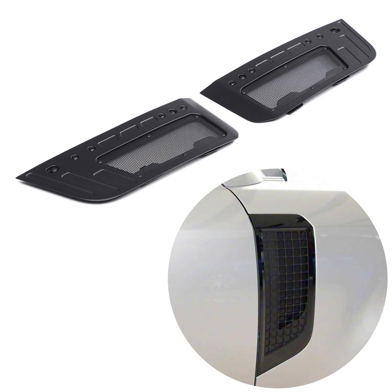 For Land Rover Defender 90 110 2020-2026 Car Leaf Board Air Intake Grille Insect Proof Grille Fender Screen Anti-Blocking Cover