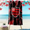 Flamengo Aufdruck Strandtuch, Großes Weiches Schnelltrocknendes Handtuch für Strand Camping Schwimmen