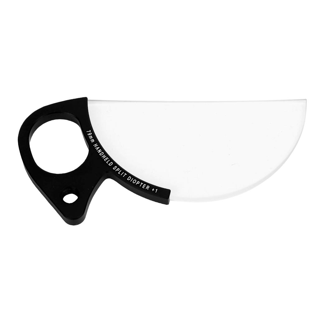 79mm Handheld Split Diopter Lens Filter Optical Glass Soft Focus Foreground Blur Diopter Lens