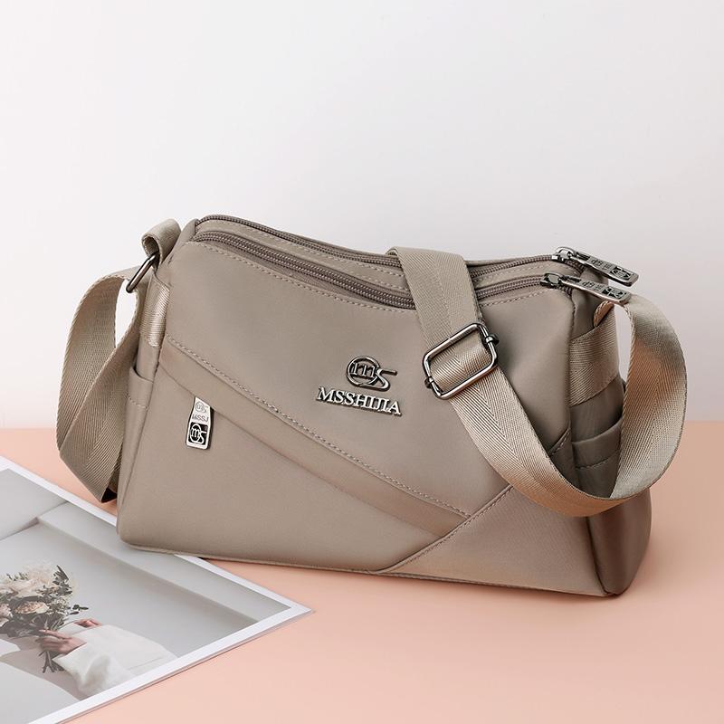 Middle-Aged Women's Bag Crossbody Bag Oxford Shoulder Bag Large Capacity Mother Bag