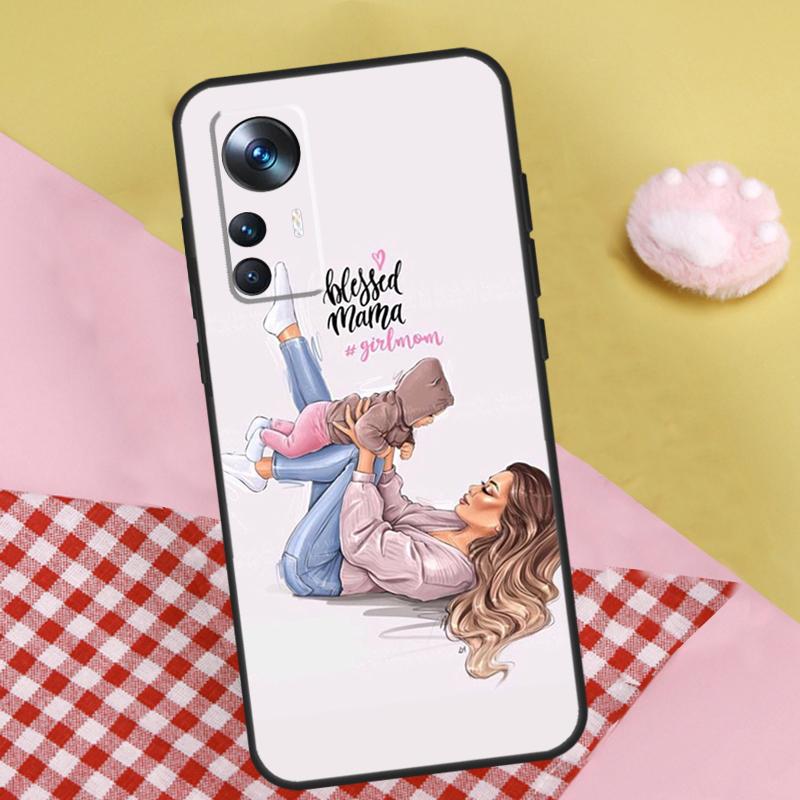 Baby Mom Daughter Girl Son Dad For POCO F5 F3 M5s F4 X4 GT X5 X3 Pro Case For Xiaomi 13 Ultra 11T 12T 13T Pro 12 Lite 12X