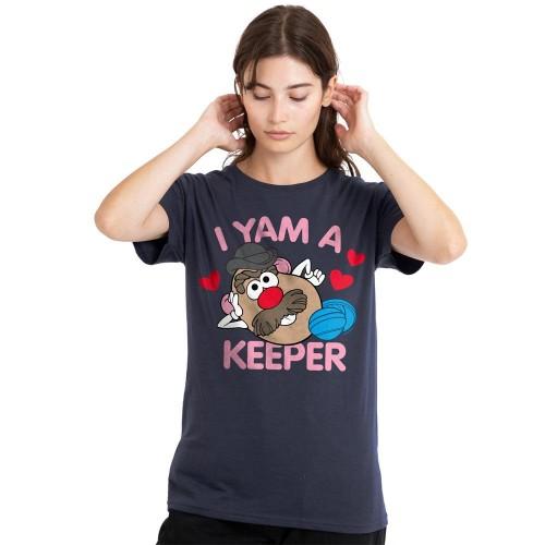 Mr Potato Head Unisex Adult I Yam A Keeper T-Shirt