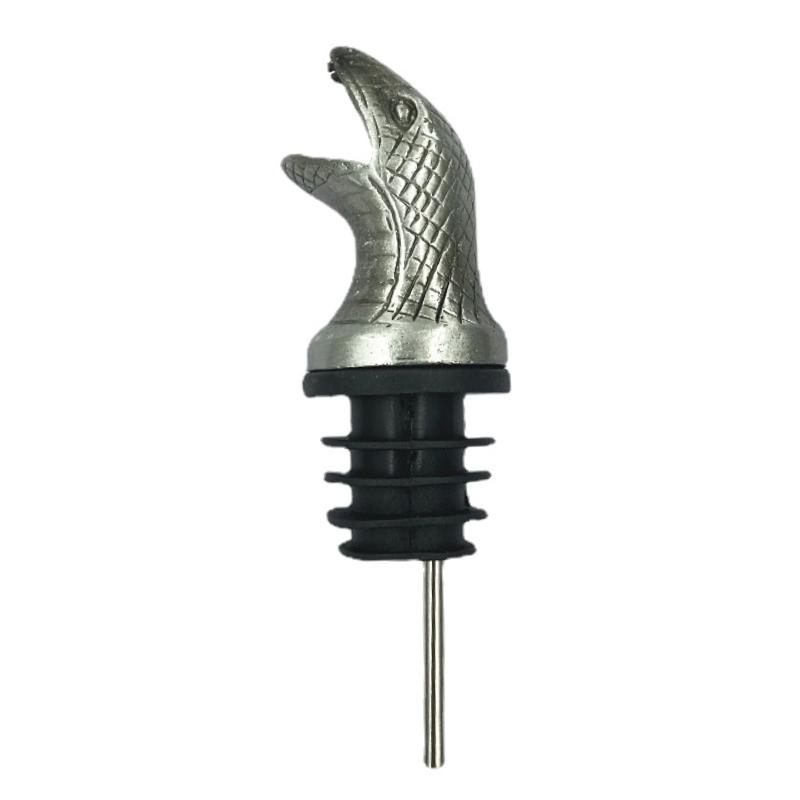 Snake Head Wine Mouth Home Bar Tools Keep Fresh Bottle Stopper Pour Spouts Decoration Gift