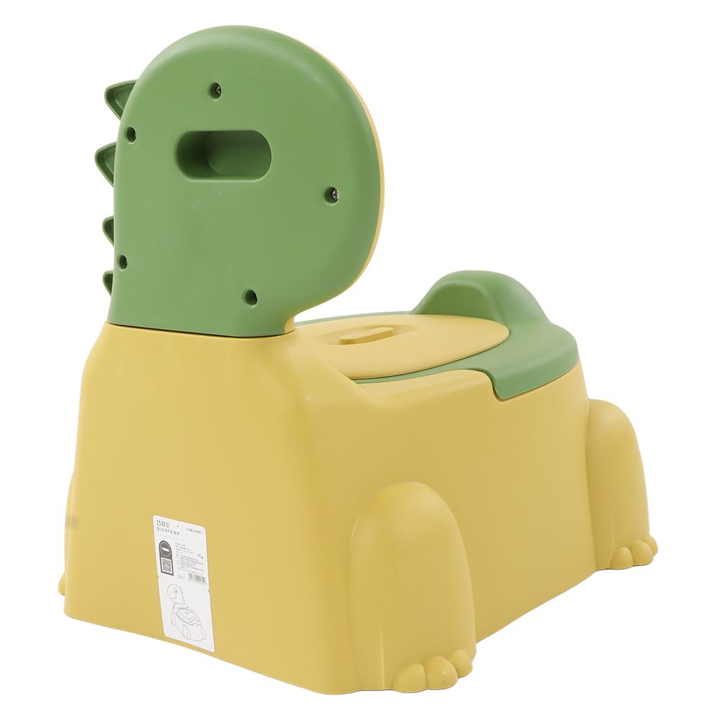 Baby Potty Thickening Ergonomic Modern Cartoon Dinosaur Training Potty Toilet with Rubber Base for