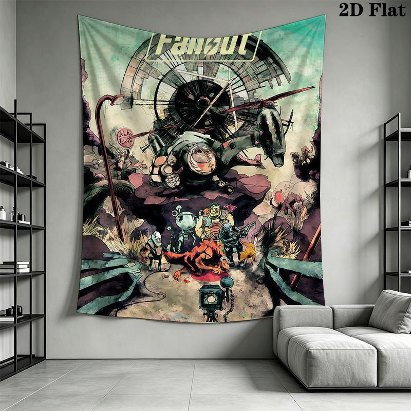 Fallout 76 Postapocalyptic Survival Bedding 1 Duvet Cover 2 Pillowcase Without Core Bedding Set Soft And Comfortable