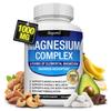 Complex Magnesium Capsules: Contains Magnesium Glycinate and Magnesium Malate for Maximized Absorption and Utilization.