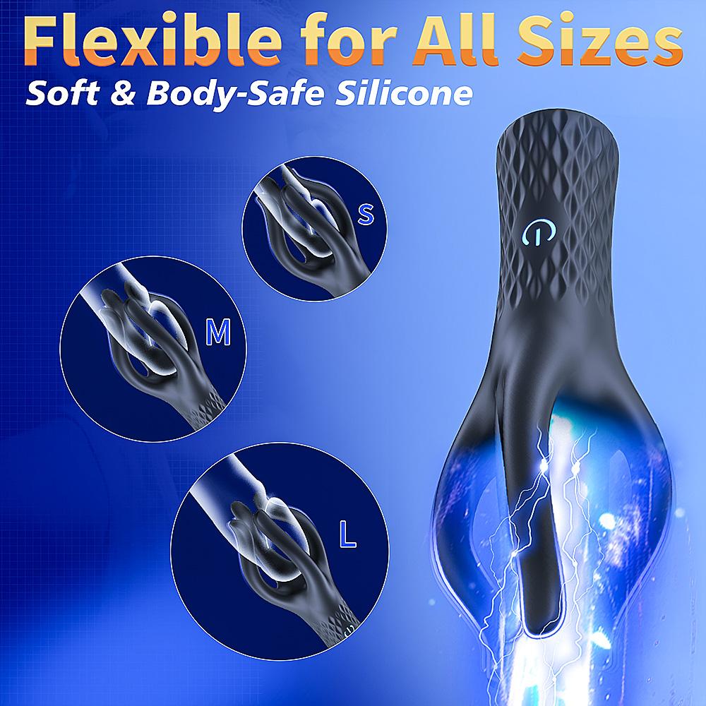 Sex Glans Trainer Penis Massage Male Masturbator 10 Speed Vibrating Glans Vibrator Sex Toys for Men Lasting Delay Endurance Exer