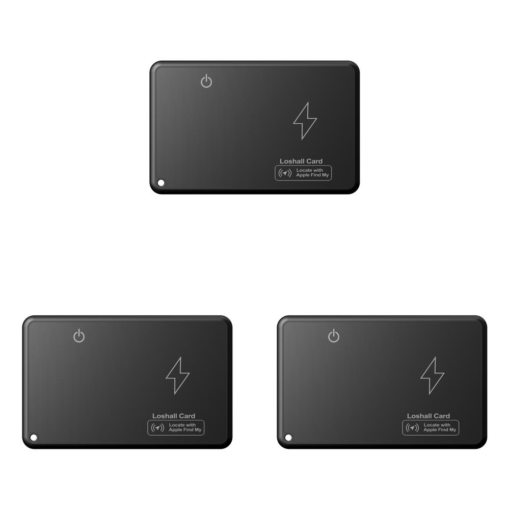Wireless Charging Tracking Location Wallet Tracker Card Waterproof GPS Locator Work with Apple Find My App Bluetooth Tracker