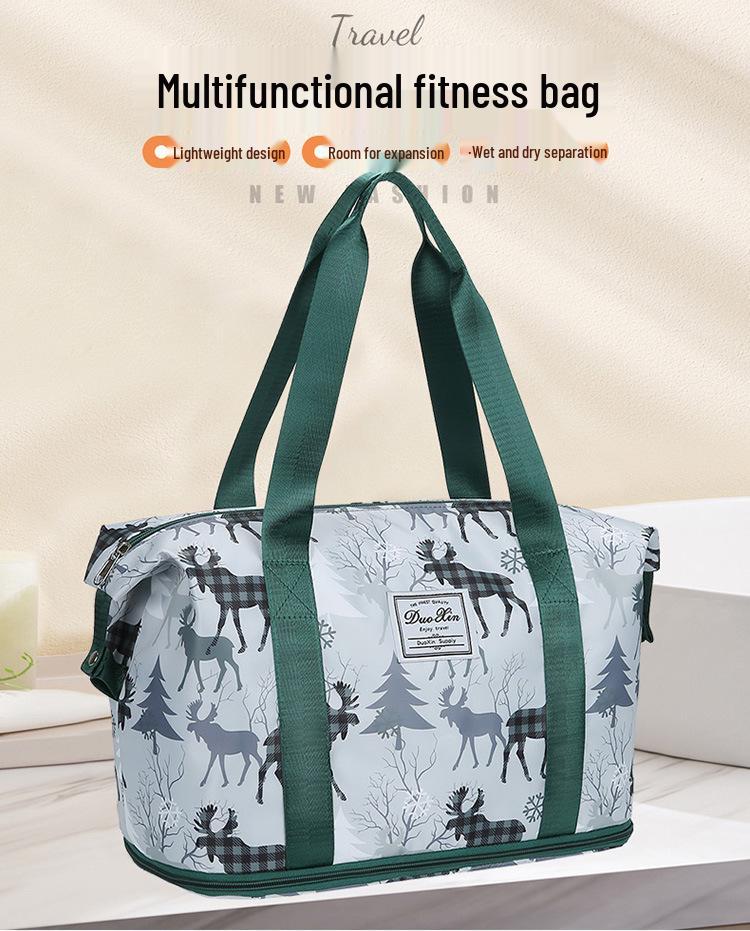 Extra-Large Travel Bag: Carry-On, Training, Hospital, Yoga, Fitness, Business Trip Storage