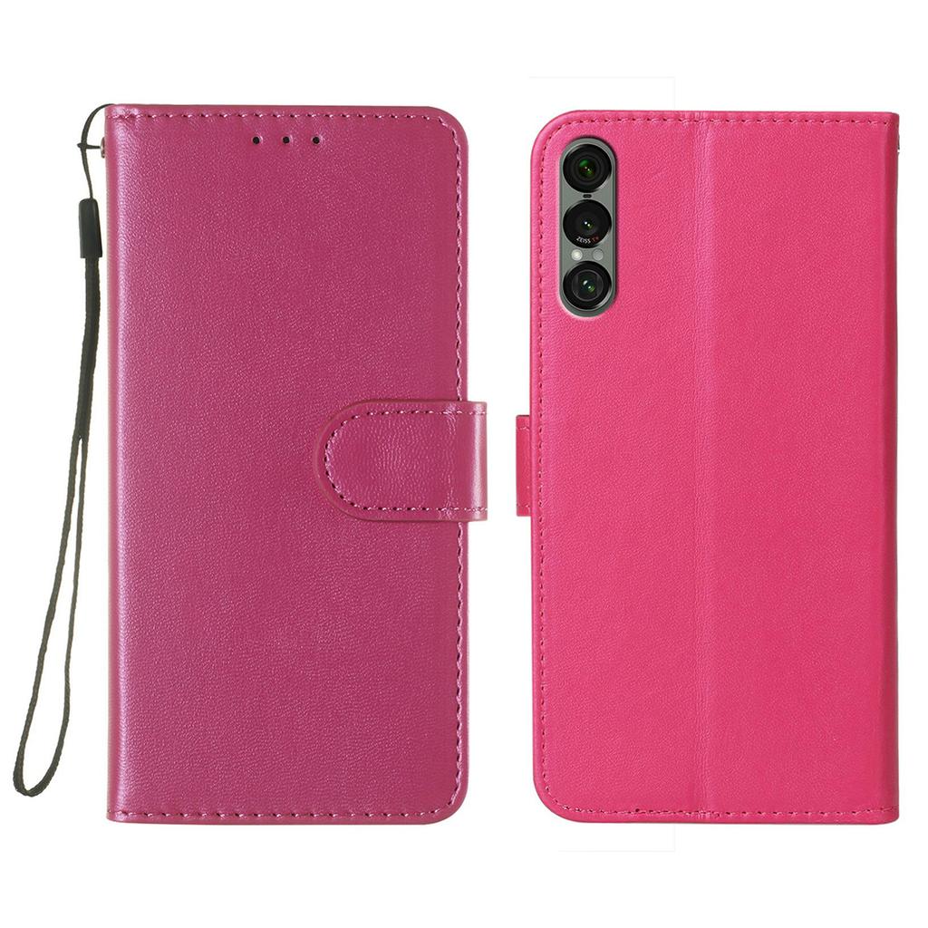 Für Sony Xperia 1 VII Hülle PU Leder Flip Handyhülle Brieftasche Kartenfach Halter