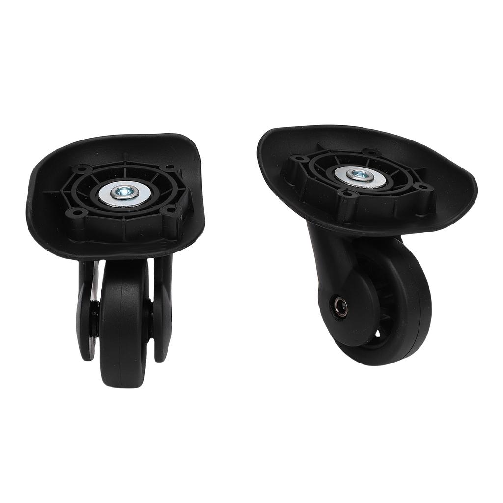 1 Pair Luggage Suitcase Wheels Universal Silent Wearproof Trunk Luggage Casters Spare Part Replacement