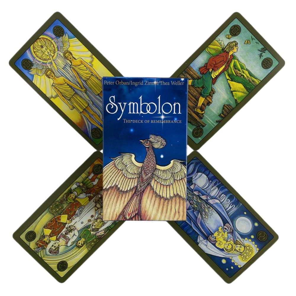Symbolon The Deck Of Remembrance Tarot Cards Game Fate Visions Divination Centennial Wisdom Edition Oracke Playing Board Deck