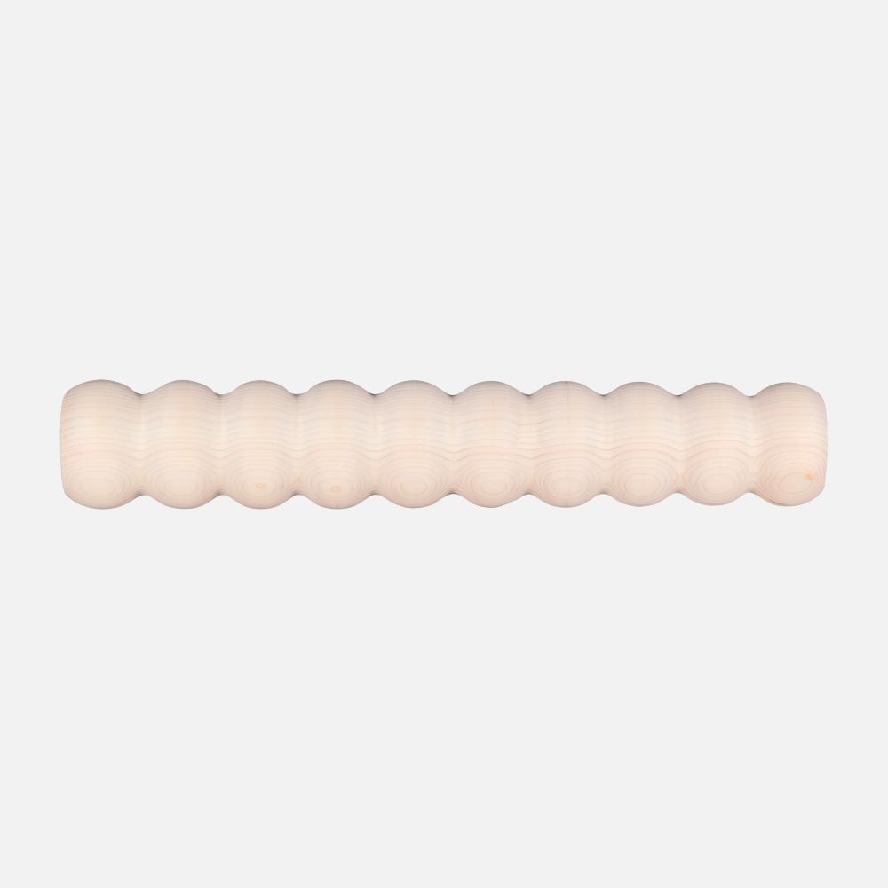 

SNPE Волновой ролик 10-точечный акупрессурный массаж Кипарисовый ролик Wave Roller 10-hole