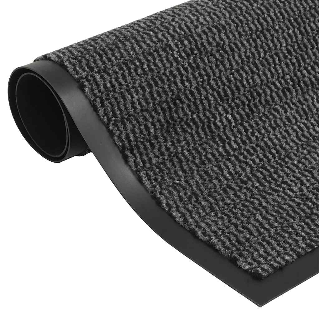 VidaXL Schmutzfangmatten 2 Stk. Rechteckig Getuftet 80x120cm Anthrazit