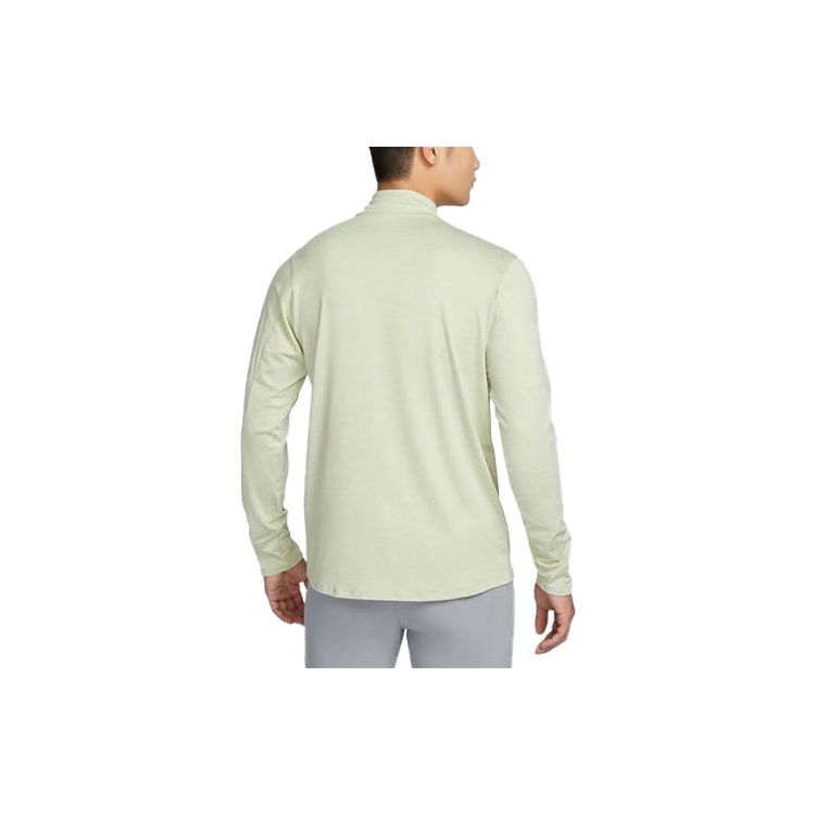 Nike Dri-Fit Element Half-Zip Long Sleeve Sports Top Men Tops Light-Green DD4757-371