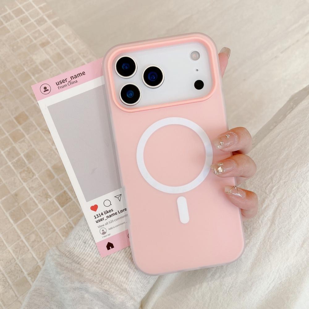 Candy Matte Case for iPhone 17 Air 16 15 14 13 12 11 Pro Max Plus 17ProMax Soft Silicone+Hard PC Translunt Back Cover