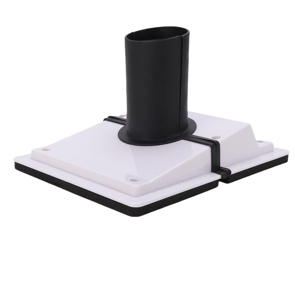 HVAC Wall Penetration Line Set Cover Kit Plastic Split AC Line Set Wall Cover with Soft Gasket for Indoor Outdoor   Conditioner