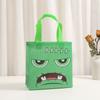 4PCS Non Woven Halloween Gift Bag Portable Size Candy Gift Bags Cute Treat Bag  Gift Giving