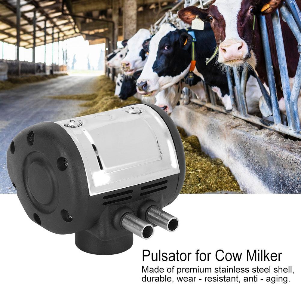 Stainless Steel Pneumatic Pulsator for Cow Cattle Milker Milking Machine Dairy Farm Parts