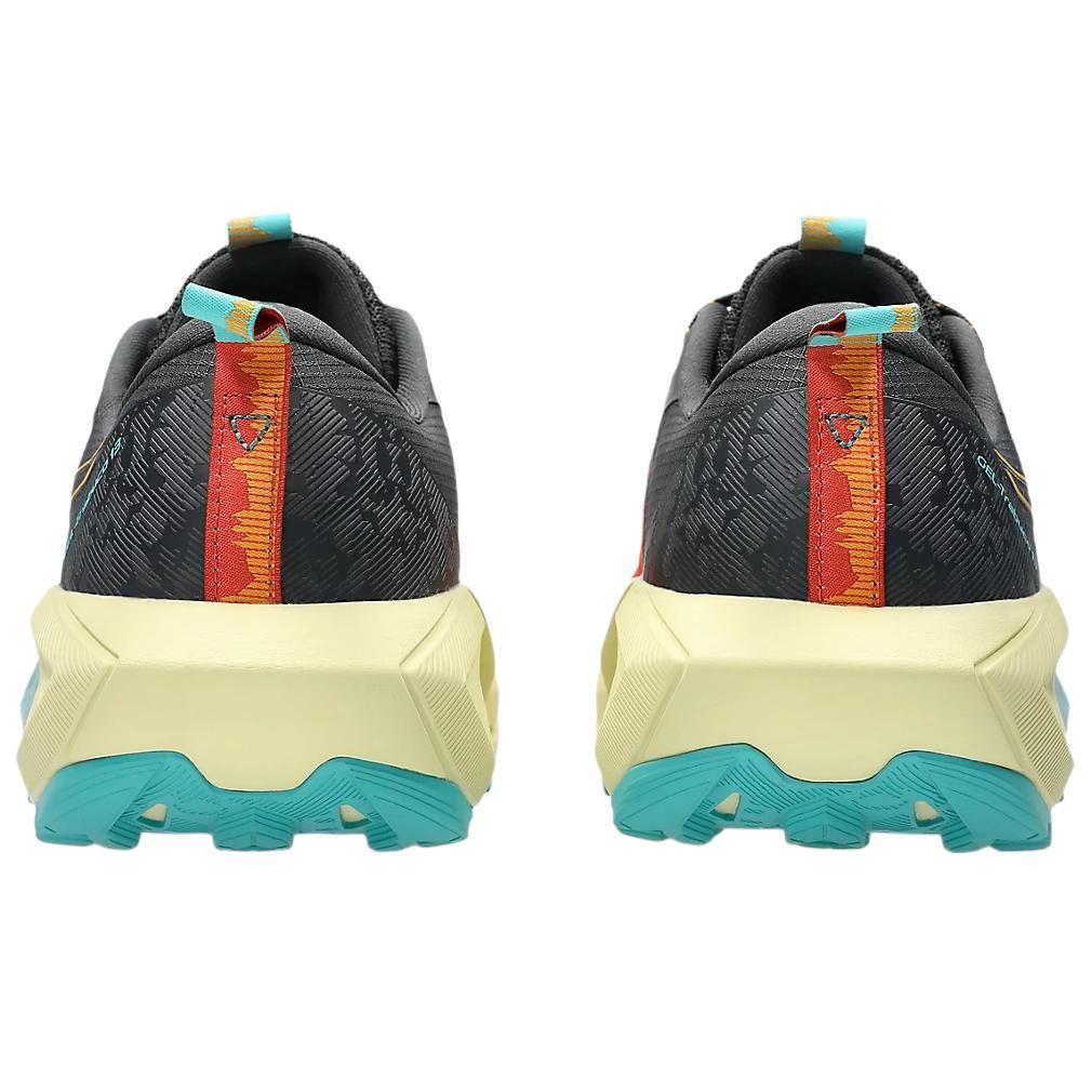 Asics GEL TRABUCO 13 Breathable Running Shoes Men's Red Orange Blue Sneakers 1011B973-801