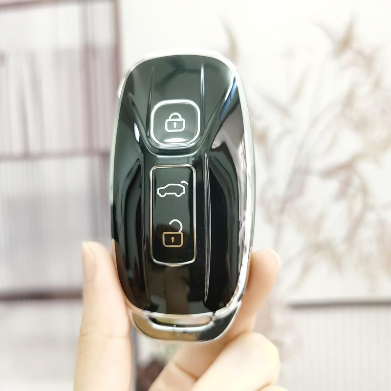 Tpu Car Remote Key Case Cover For Aiways U5 Pro U6 Se Protect Shell Fob Auto Accessories