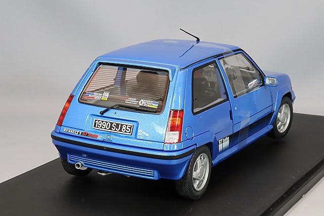 SOLID O Renault 5 GT Turbo 1989 Blue 1/18 Mk.2