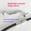 Carbon Steel Hydraulic Hose Joint 6-25mm Galvanized Pipe Connector High Pressure Leak-Proof Docking Fitting for Pipeline System