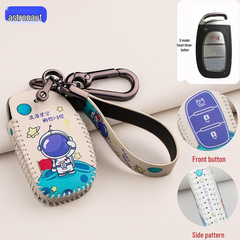 BAIC & Huansu Key Case Cover for H2, H3, S2, S3, S5, S6, S3L, H3F, H5, S7, and Weiwang M20