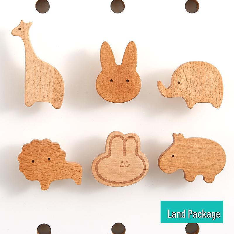 Woodworking Uncle Solid Wood Pegboard Hook for Clothes