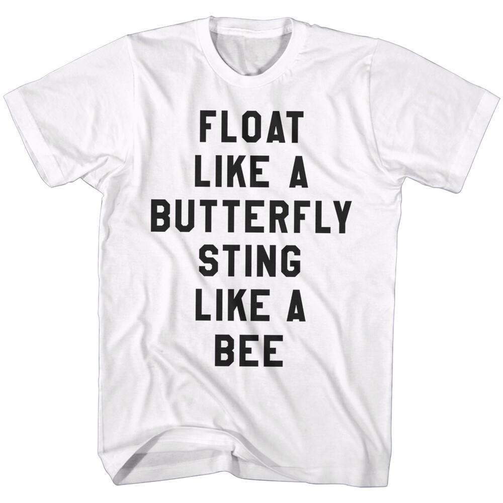 Muhammad Ali Float Like A Butterly Sting Like A Bee Quote Men s T Shirt Unisex T-Shirt M