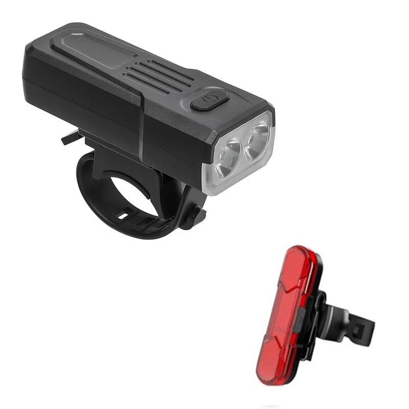 Rechargeable Bicycle Front Light 36x88x56mm