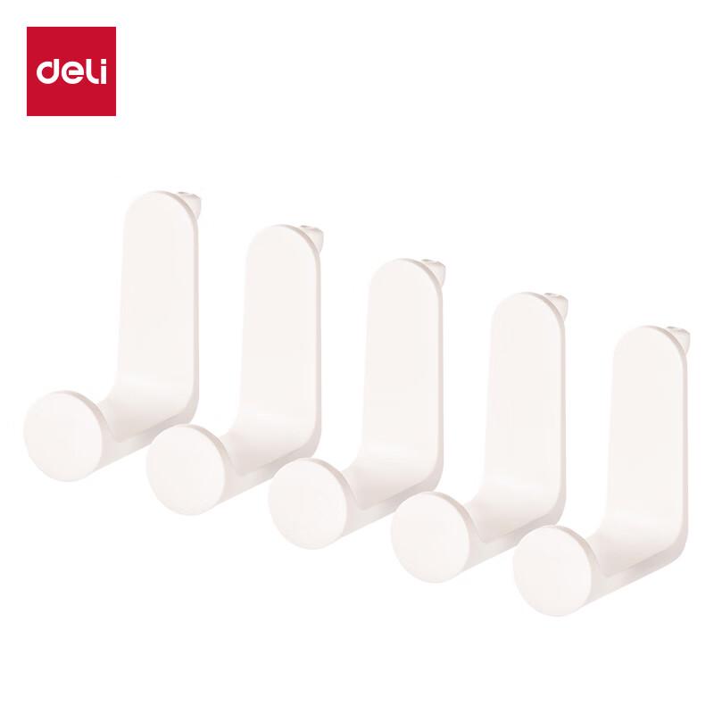 Deli XDM55 L-Shaped Pegboard Storage Hooks