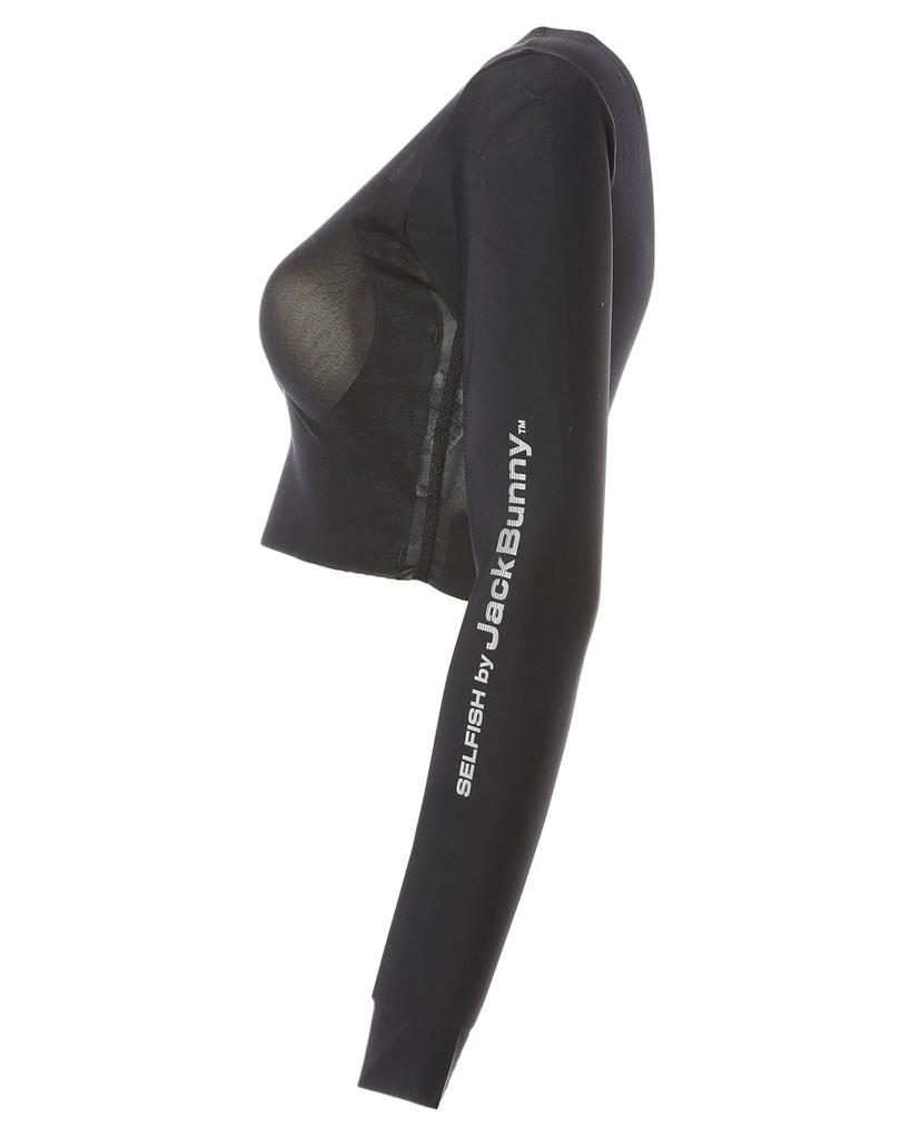 Jack Bunny Bra Top with Arm Covers with Brand Golf UV Protection M Women's (Set Logo) / / 262-5183305 010_Black