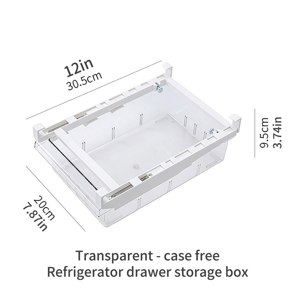 Household multifunctional refrigerator storage box, drawer type food storage box