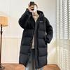Winter Daunenjacke Herren Mittellang und Lang Sport und Freizeit Kapuzenjacke Zum Warmhalten