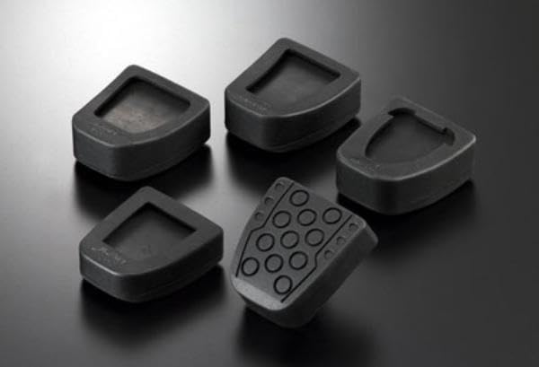 

Juran 357557 P-02 High Lift Pedal Cover Pedal Thickness 1.0 inches (25 mm) Pedal thickness: 25mm чёрный