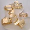New jewelry personalized Mobius ring bracelet electroplated wind alloy bracelet open bracelet