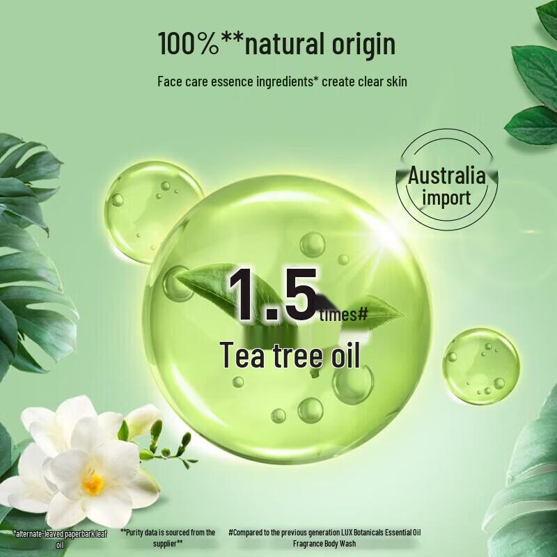 lux Freesia Botanical Essential Oil Shower Gel