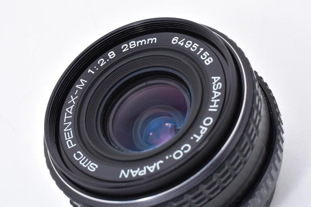 [USED] SMC Pentax-M 28mm f/2.8 Wide Angle Prime MF Lens, Near Mint, From JAPAN