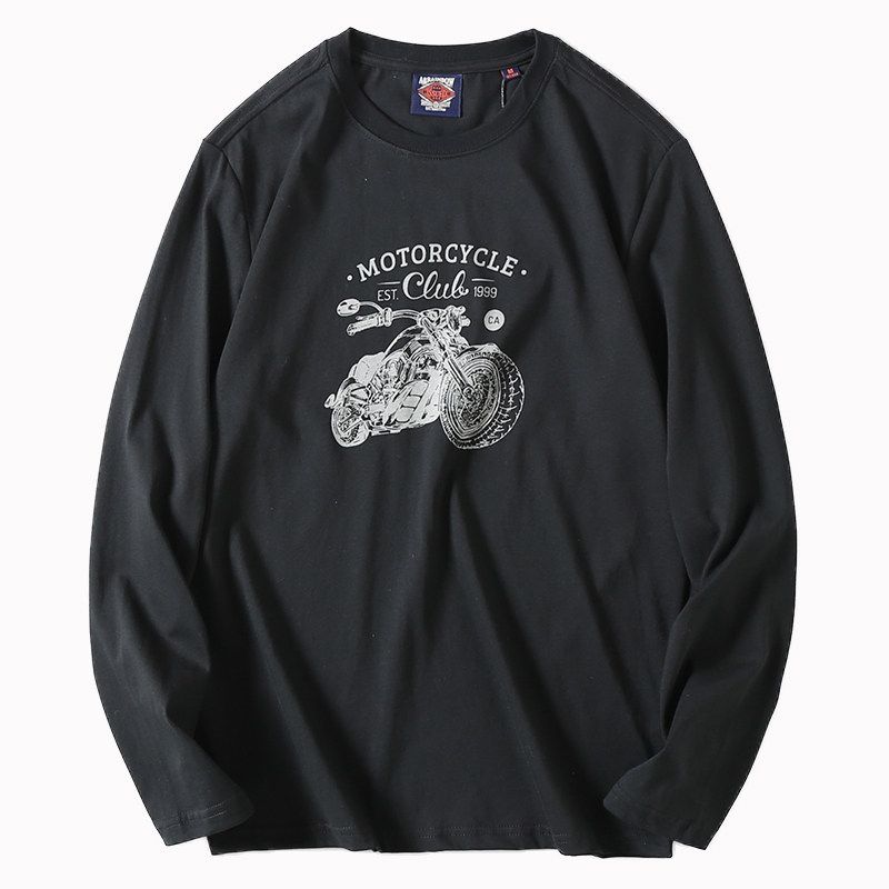 Fashion Foreign Trade Factory Leftover Stock Men's Casual Long-Sleeved Motorcycle