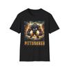 Pittsburgh Steelers Horror Mash Up T-Shirt - Spooky NFL Fan Apparel