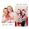 Heart Shaped Stickers Pack of 24 Love Decorative Stickers Valentines Stickers for Kid Love Stickers Gift for DIY Cards