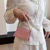 Stylish Mini Pu Pearl Chain Crossbody Bag For Women In Trendy Colors For Spring 2024