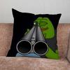 Funny P-Pepe Frog Sad Pillow Case For Home Bedroom Car Office Decoration Living Room Sofa Cushion Cover Suitable