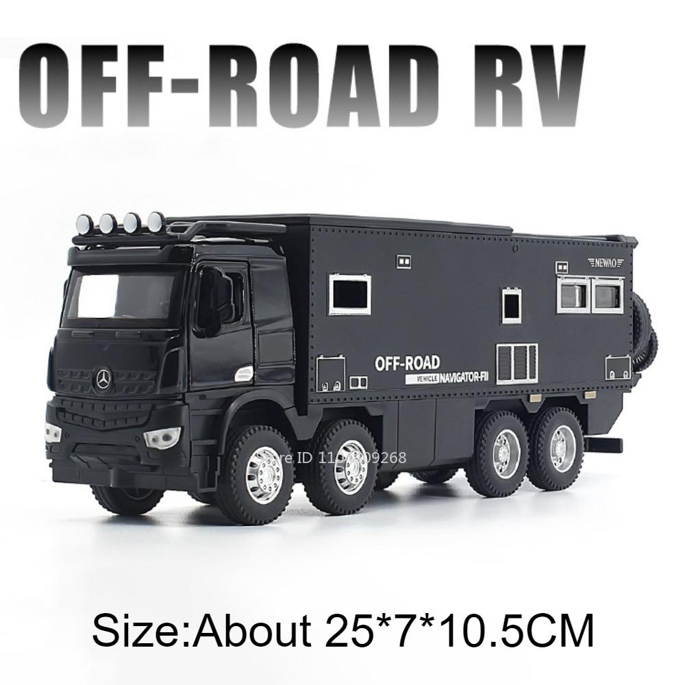 

1:24 КОЧЕВНИЧЕСТВО Raptor F150 RV Модель автомобиля из сплава Игрушка Металлическая литая под давлением Миниатюрные модели внедорожников Звук Свет Игрушки для детей Подарки