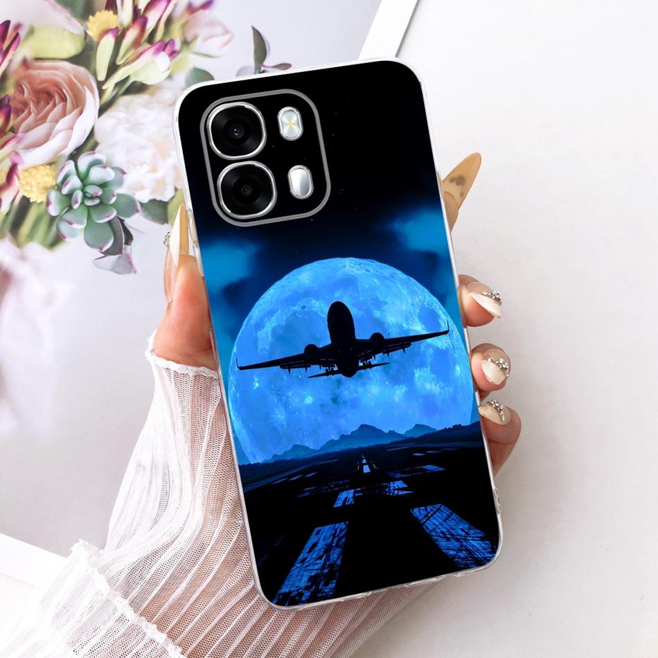 For OPPO A6s CPH2789 Cool Dragon Tiger Pattern Phone Case For Oppo A6S 5G Soft Silicone TPU Cases
