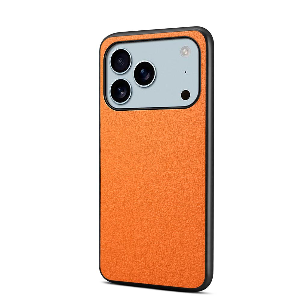 EUCAGR For iPhone 17Air 17Pro Max Luxury PU Leather Phone Back Case Cover for iPhone 17 17Air 17 Pro Max Shockproof Bumper Coque