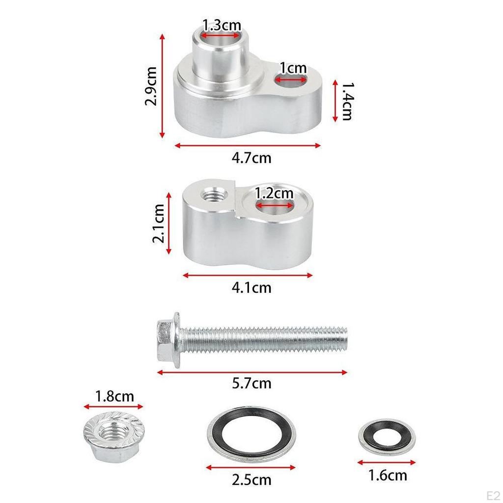 Rear A/ Off Kit Cooling Repair Parts Simple Installation Fittings Sturdy Accessory W/hnbr Washers