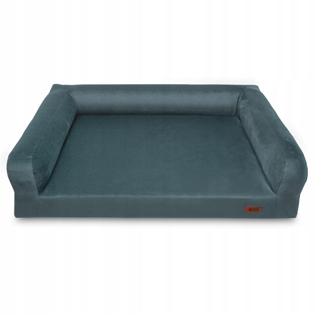 Legowisko dla psa z zamkami kanapa sofa ortopedyczna buldog huggy doggy l