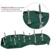 Durable Plastic Base Lawn Aerator Sandals 3/4 Straps Adjustable Straps Soil Loosening Aerator One Size Fits Most Spike Sandals